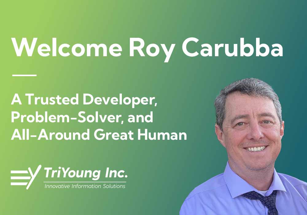 welcome roy carubba full stack developer